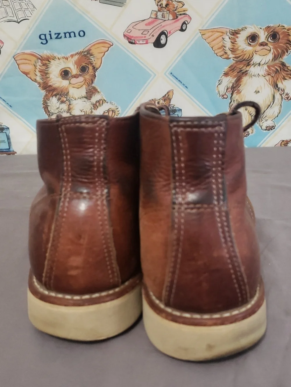 Red Wing 3141 Shoes Brown Leather Chukka Boots with Cream Soles